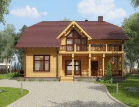 Дома из бруса