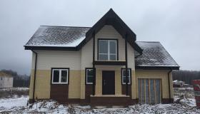 Дачный дом 9 на 14